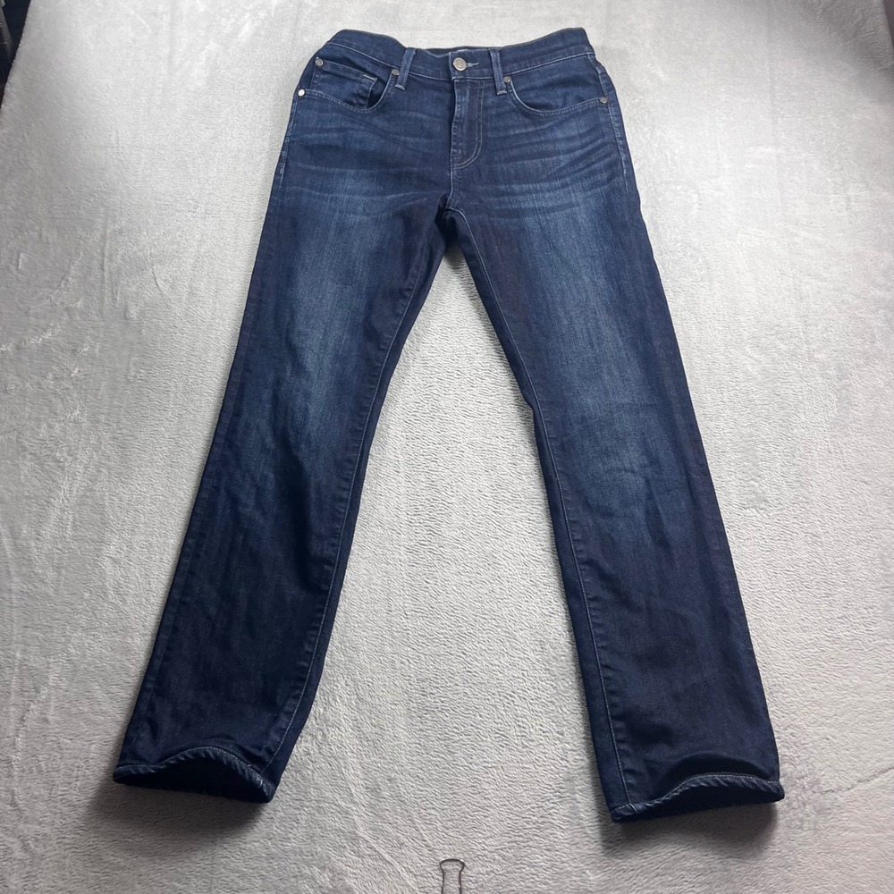 7 For All Mankind Slimmy Mens Dark Wash Slim Straight Leg Jeans Size‎ 28